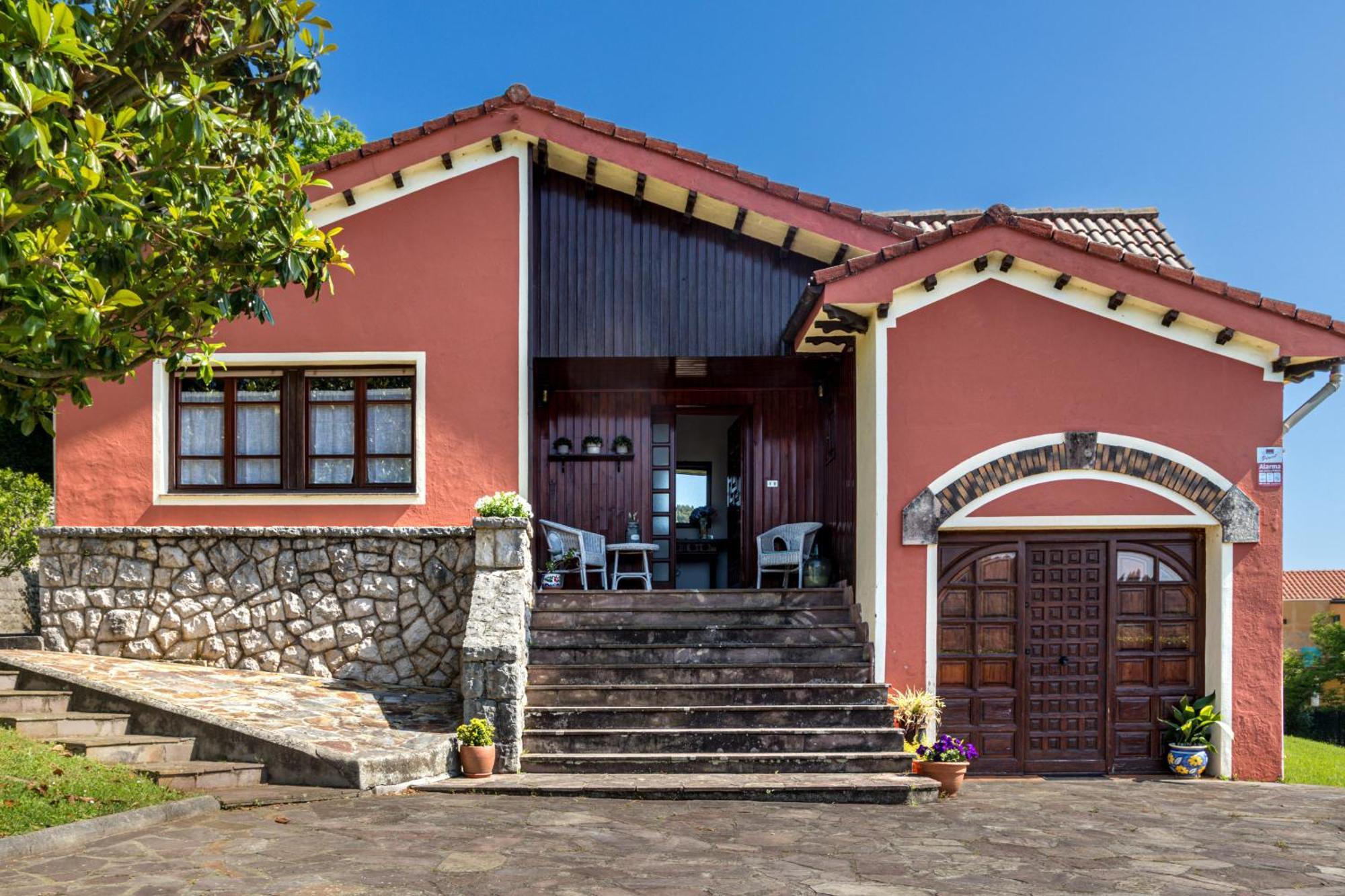 Casa Con Jardin Privado Orena Exteriér fotografie